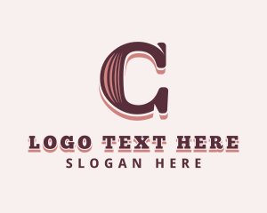 Letter C - Feminine Stylish Boutique logo design