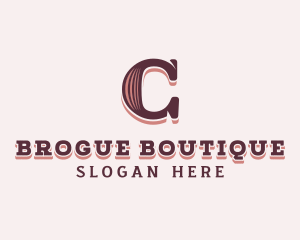 Feminine Stylish Boutique logo design