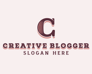 Blogger - Feminine Stylish Boutique logo design