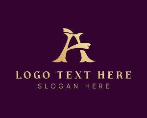 Antique - Luxury Brand Letter A logo design