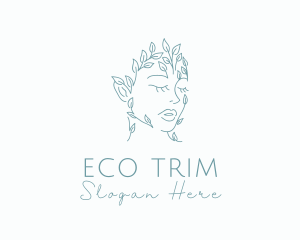 Beauty Eco Woman logo design