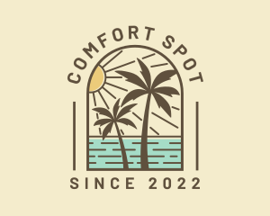 Summer Palm Beach logo design