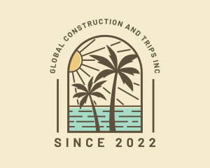 Summer Palm Beach logo design