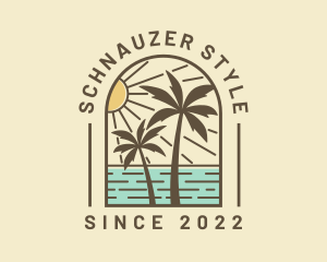 Summer Palm Beach logo design