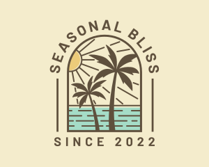 Season - Summer Palm Beach logo design