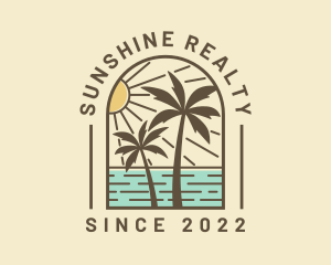 Summer Palm Beach logo design