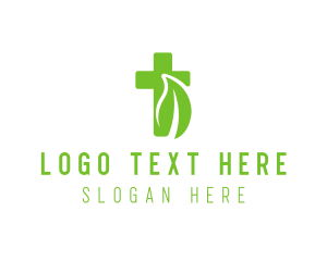 Organic - Organic Eco Cross logo design