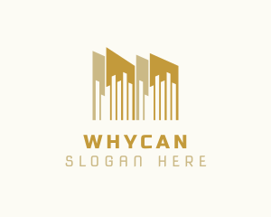 Golden Building Property Logo