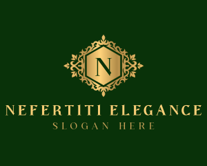 Elegant Hexagon Ornament logo design