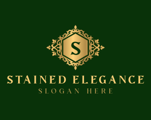 Elegant Hexagon Ornament logo design