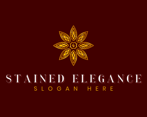 Elegant Leaf Spa logo design