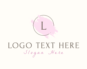 Girly - Feminine Aesthetic Watercolor logo design