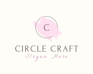 Feminine Aesthetic Watercolor logo design