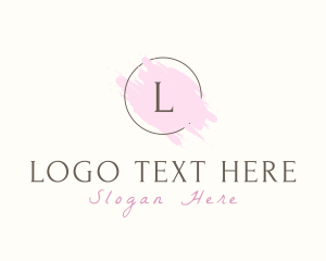 Vlog - Feminine Aesthetic Watercolor logo design