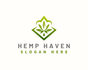 Hemp - Cannabis Hemp Dispensary logo design