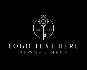 Lock - Elegant Key Realty logo design