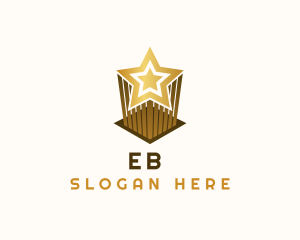 Gold - Luxury Star Award logo design