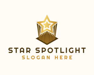 Luxury Star Award logo design