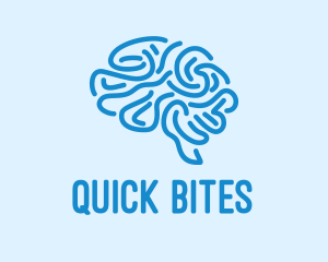 Blue Brain Mind logo design