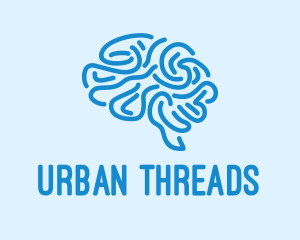 Blue Brain Mind logo design