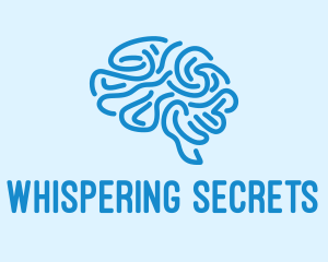 Blue Brain Mind logo design