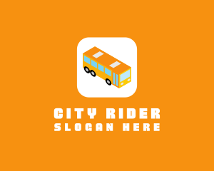 Bus - Bus Transport App logo design