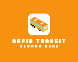 Bus Transport App logo design