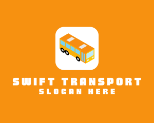 Transport - Bus Transport App logo design