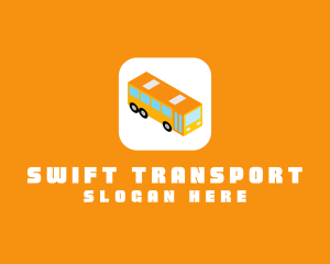 Bus Transport App logo design