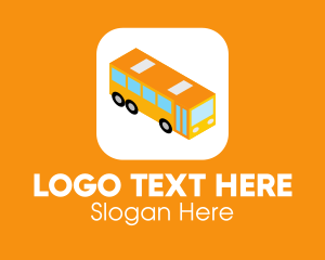App - Bus Transport App logo design