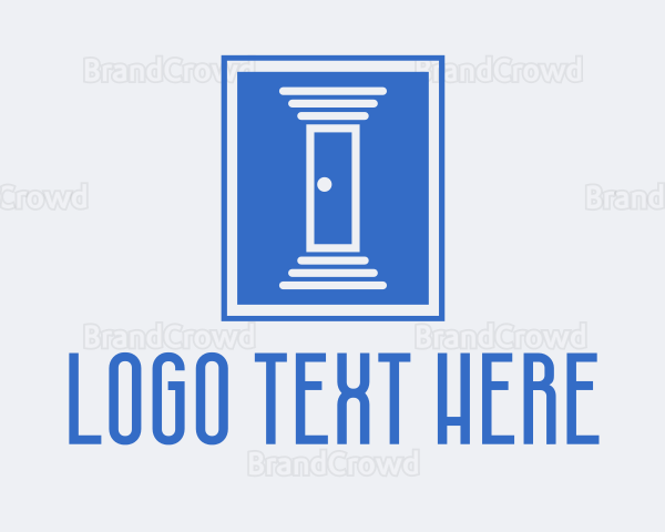 Door Home Builder Logo