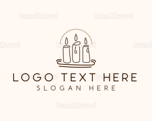 Scented Candle Light Logo