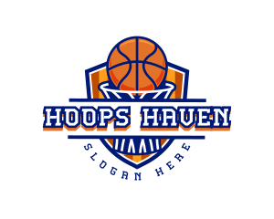 Basketball - Basketball Shield Varsity logo design
