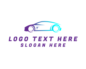 Vehicle - Sedan Car Vehicle logo design