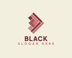 Geometric Wood Flooring Logo