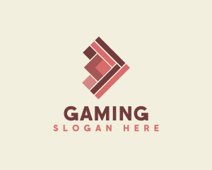 Geometric Wood Flooring Logo