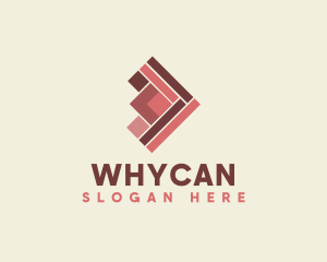 Geometric Wood Flooring Logo