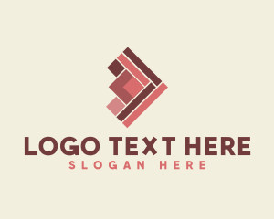 Geometric Wood Flooring Logo