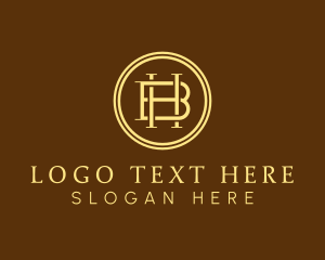 Letter Hb - Rustic Fashion Brand logo design
