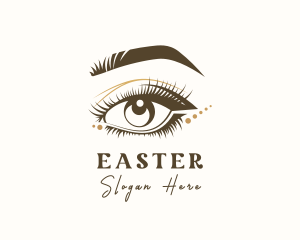 Eyelash - Beautiful Woman Eye logo design