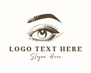 Beautiful Woman Eye Logo