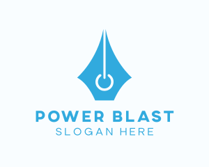 Writing Power Pen  logo design