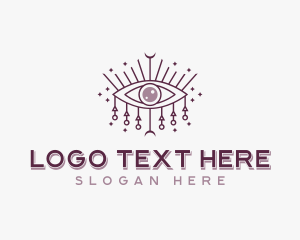 Fortune Telling - Holistic Eye Mystic logo design