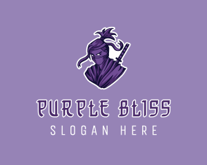 Purple Ninja Esports logo design