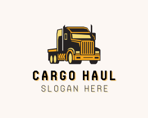 Construction Truck Mover logo design