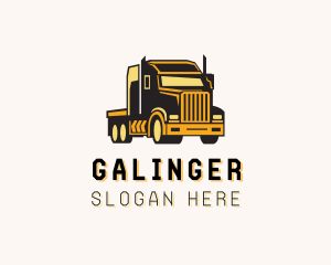 Mover - Construction Truck Mover logo design