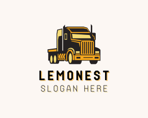 Logistics - Construction Truck Mover logo design