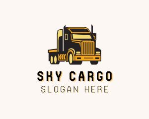 Construction Truck Mover logo design