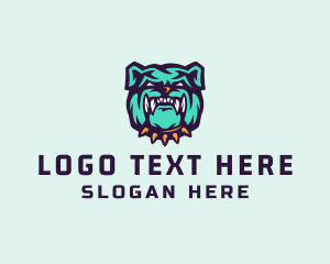 Mascot - Pet Bulldog Esports logo design