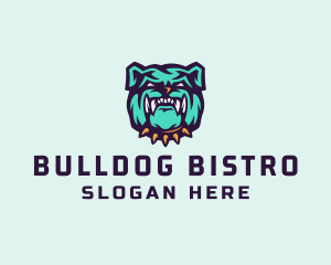 Pet Bulldog Esports logo design